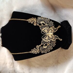Butterfly Statement necklace